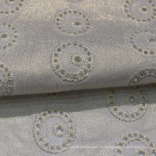 белая ткань для вышивки хлопка с отверстием